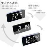 電波時計 卓上 おしゃれ | GOLWIS | 詳細画像9 