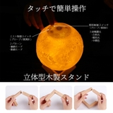 3D 月球灯 加湿器 | GOLWIS | 詳細画像5