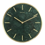 グリーン(ライン) | 天然大理石 壁掛け時計 掛け時計 | GOLWIS