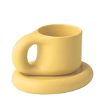 イエロー | 2点セット マグカップ ソーサー | GOLWIS