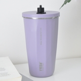 パープル | タンブラー ストロー付きタンブラー ショルダー付き | Sunarea