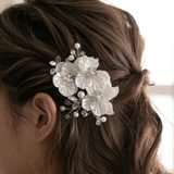 シェルフラワースリーピンクリップ リーフ ヘアーアクセサリー | epicday | 詳細画像6 