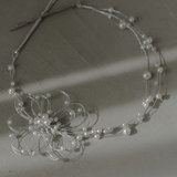 パール&花火結び水引ヘッドドレス パール 髪飾り | epicday | 詳細画像2 