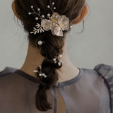 透かしフラワー&パールヘアピンセット 4点セット ヘアアクセサリー | epicday | 詳細画像7