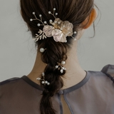 透かしフラワー&パールヘアピンセット 4点セット ヘアアクセサリー | epicday | 詳細画像8