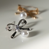 リボンスウィングパールブローチ ブローチ リボン | epicday | 詳細画像4 