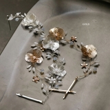 ゴールド | ヘアアクセサリー 結婚式 ビーズ | epicday