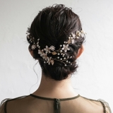 ナチュラルフローガーベラヘッドドレス パール 花 | epicday | 詳細画像11 