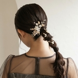 エレガントフラワーUピン5点セット ヘアアクセサリー ヘアアクセ | epicday | 詳細画像11 