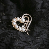 ゴールド | ブローチ ハート フォーマル | epicday