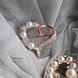 ピンクゴールド | ブローチ ハート フォーマル | epicday