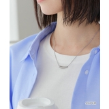 シルバー | ニュアンスモチーフ ネックレス レディース | Growing Rich