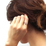 サイズフリー 葉っぱ 指輪 | gulamu jewelry  | 詳細画像5 