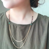 ビーズ 2連 ネックレス | gulamu jewelry | 詳細画像3