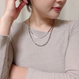 2連チェーン ネックレス ゴールド | gulamu jewelry  | 詳細画像3 