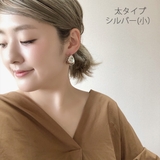 2タイプ フープピアス カジュアル | gulamu jewelry  | 詳細画像18 