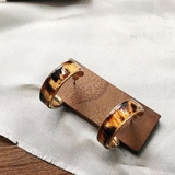 ヒョウ柄 フープ ピアス | gulamu jewelry  | 詳細画像8 