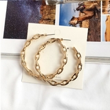 チェーンサークルピアス おしゃれ 大人 | gulamu jewelry | 詳細画像9