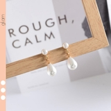ダブル パール ピアス | gulamu jewelry | 詳細画像1