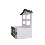 アビテ レンガ造りの家をイメージしたウッド製シェルフ | HABITER | 詳細画像3