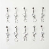 イニシャル バナナバーベル | ピアス専門店HOMESLICEPRODUCTIONS | 詳細画像3 