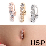 14G トップダウン 5ラウンドジュエル | ピアス専門店HOMESLICEPRODUCTIONS | 詳細画像1 