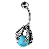 ターコイズ | ヘソピアス 14G ドラゴンクロウホールディングボール | ピアス専門店HOMESLICEPRODUCTIONS