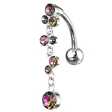 VM | ヘソピアス カスケードジュエル トップダウン | ピアス専門店HOMESLICEPRODUCTIONS