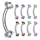 アイブロウ 16G 3mm | ピアス専門店HOMESLICEPRODUCTIONS | 詳細画像1 