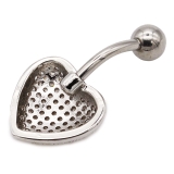 ヘソピアス 14G ハート | ピアス専門店HOMESLICEPRODUCTIONS | 詳細画像6 