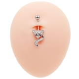 ヘソピアス 14G フォックス | ピアス専門店HOMESLICEPRODUCTIONS | 詳細画像8 