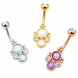 ヘソピアス 14G オパール | ピアス専門店HOMESLICEPRODUCTIONS | 詳細画像8
