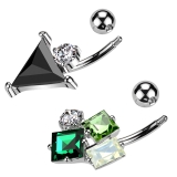 ヘソピアス 14G ジュエル | ピアス専門店HOMESLICEPRODUCTIONS | 詳細画像7 