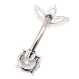 ヘソピアス 14G バナナバーベル | ピアス専門店HOMESLICEPRODUCTIONS | 詳細画像5 