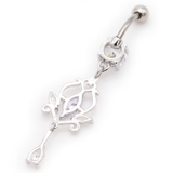 ヘソピアス 14G バナナバーベル | ピアス専門店HOMESLICEPRODUCTIONS | 詳細画像5 