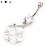 ヘソピアス 14G バナナバーベル | ピアス専門店HOMESLICEPRODUCTIONS | 詳細画像3 