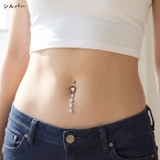 ヘソピアス 14G バナナバーベル | ピアス専門店HOMESLICEPRODUCTIONS | 詳細画像9 