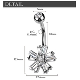 ヘソピアス 14G バナナバーベル | ピアス専門店HOMESLICEPRODUCTIONS | 詳細画像12 