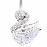 ヘソピアス 14G バナナバーベル | ピアス専門店HOMESLICEPRODUCTIONS | 詳細画像4 