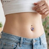 ヘソピアス 14G バナナバーベル | ピアス専門店HOMESLICEPRODUCTIONS | 詳細画像8 