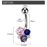 ヘソピアス 14G バナナバーベル | ピアス専門店HOMESLICEPRODUCTIONS | 詳細画像11 