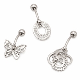 ヘソピアス 14G バナナバーベル | ピアス専門店HOMESLICEPRODUCTIONS | 詳細画像8 