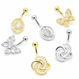 ヘソピアス 14G バナナバーベル | ピアス専門店HOMESLICEPRODUCTIONS | 詳細画像9 