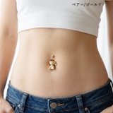 ヘソピアス 14G バナナバーベル | ピアス専門店HOMESLICEPRODUCTIONS | 詳細画像11 