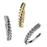 ヘソピアス 14G ツイスト | ピアス専門店HOMESLICEPRODUCTIONS | 詳細画像11 