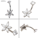 ヘソピアス 14G フラワー | ピアス専門店HOMESLICEPRODUCTIONS | 詳細画像6