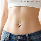 ヘソピアス 14G フラワー | ピアス専門店HOMESLICEPRODUCTIONS | 詳細画像10 