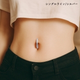 ヘソピアス 14G パヴェジュエル | ピアス専門店HOMESLICEPRODUCTIONS | 詳細画像9