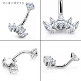 ヘソピアス 14G インターナル | ピアス専門店HOMESLICEPRODUCTIONS | 詳細画像13 