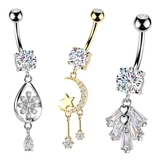 へそピアス 14G ヘソピアス | ピアス専門店HOMESLICEPRODUCTIONS | 詳細画像1 